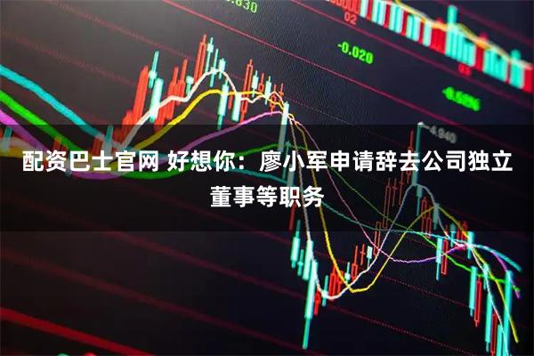 配资巴士官网 好想你：廖小军申请辞去公司独立董事等职务