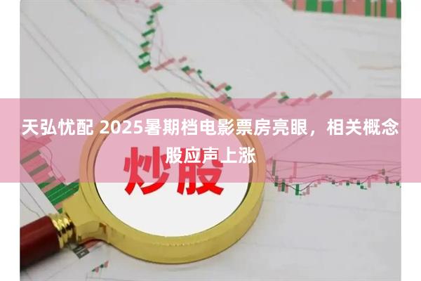 天弘忧配 2025暑期档电影票房亮眼，相关概念股应声上涨